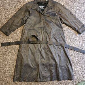London Fog Women's Gray Trench Coat